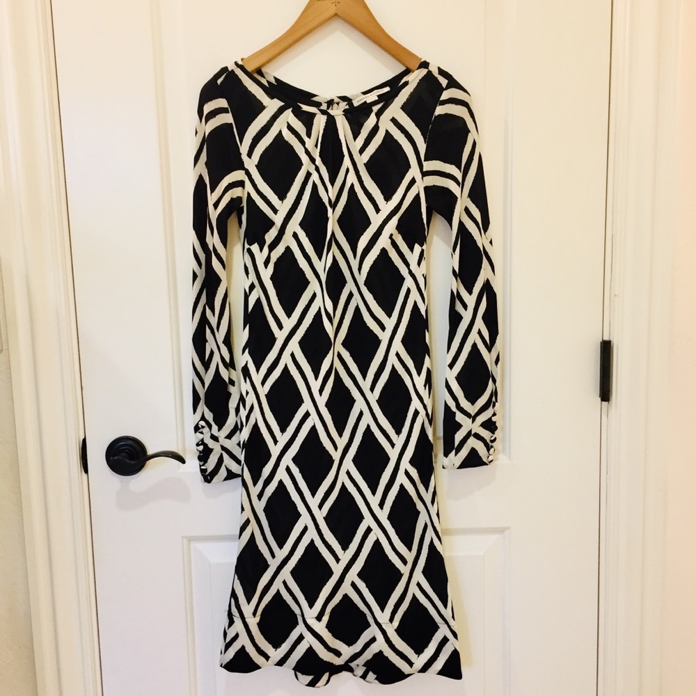 Silk dress by Banana Republic